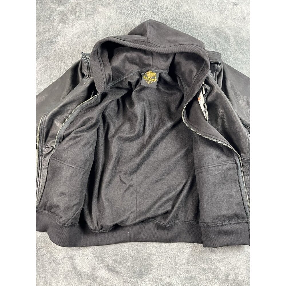 Milwaukee Leather MLL2575 Women's XS Black Leather Vented Motorcycle Jacket - Picture 4 of 16